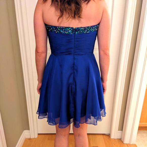 Sherri Hill Prom Dress Size 10 - Picture 3 of 4